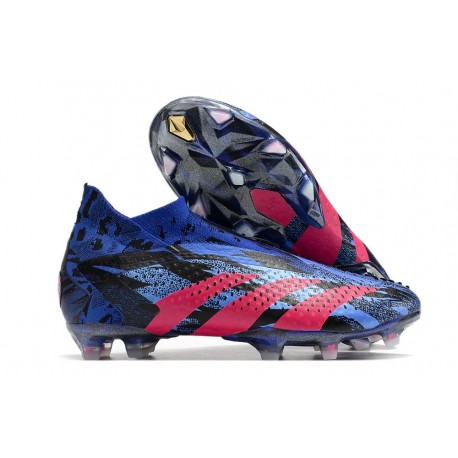 adidas Predator Accuracy FG Paul Pogba Niebieski Czerwony Czarny