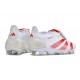 adidas Predator Elite Fold-over Tongue FG Biały Czerwony