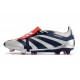 adidas Predator Elite Fold-over Tongue FG Srebro Czarny Czerwony