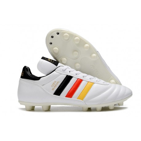 adidas Copa Mundial FG Niemcy - Biały Czarny Czerwony Żółty 