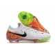 Nike Gripknit Phantom GX Elite FG Biały Czarny Pomarańczowy