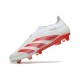 Korki adidas Predator Elite LL FG Biały Czerwony