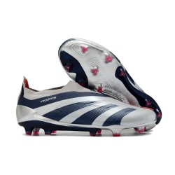 Korki adidas Predator Elite LL FG Srebro Czarny Czerwony