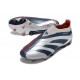 Korki adidas Predator Elite LL FG Srebro Czarny Czerwony