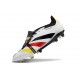 adidas Predator Elite Fold-over Tongue FG Biały Czarny Czerwony Zawistny