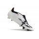 adidas Predator Elite Fold-over Tongue FG Biały Czarny Czerwony Zawistny