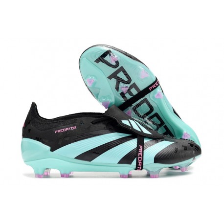 adidas Predator Elite Fold-over Tongue FG Czarny Niebieski