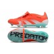 adidas Predator Elite Fold-over Tongue FG Czerwony Biały Niebieski