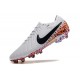 Buty Nike Tiempo Legend 10 Elite FG Biały Czarny Pomarańczowy