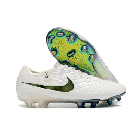 Buty Nike Tiempo Legend 10 Elite FG Biały Czarny Zielony