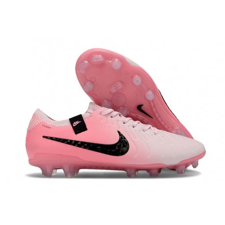 Buty Nike Tiempo Legend 10 Elite FG Różowy Czarny