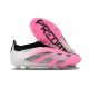 Korki adidas Predator Elite LL FG Różowy Biały Czarny