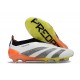 Korki adidas Predator Elite LL FG Biały Czarny Pomarańczowy