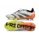 adidas Predator Elite Fold-over Tongue FG Biały Czarny Pomarańczowy