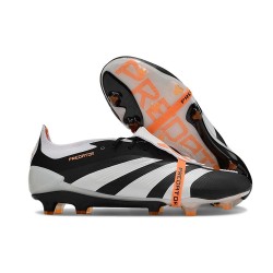 Buty adidas Predator 24 Elite FT FG Czarny Biały Pomarańczowy