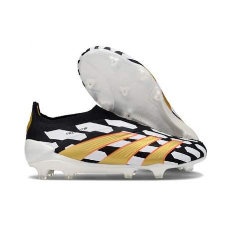 Korki adidas Predator Elite LL FG Czarny Biały Złoto