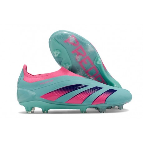 Korki adidas Predator Elite LL FG Niebieski Różowy