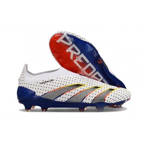 Korki adidas Predator Elite LL FG Biały Szary