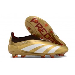 Korki adidas Predator Elite LL FG Złoto Biały Czerwony