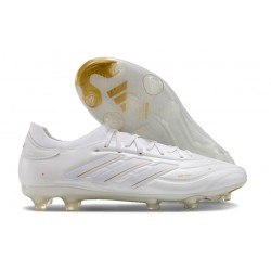 Korki adidas Copa Pure 2+ Elite FG Biały Złoto