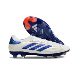 Korki adidas Copa Pure 2+ Elite FG Biały Niebieski Czerwony