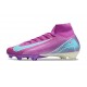 Nike Air Zoom Mercurial Superfly 10 Elite FG Fioletowy Niebieski