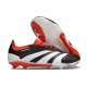 Buty piłkarskie Adidas Predator 24 Elite FG Czarny Biały Czerwony