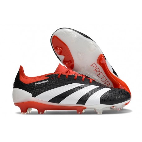 Buty piłkarskie Adidas Predator 24 Elite FG Czarny Biały Czerwony