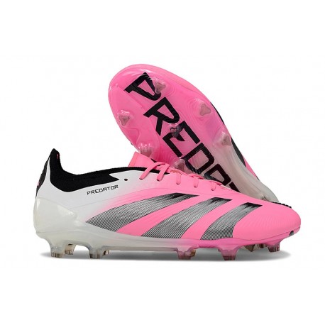 Buty piłkarskie Adidas Predator 24 Elite FG Różowy Biały Czarny