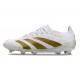 Buty piłkarskie Adidas Predator 24 Elite FG Biały Złoto 