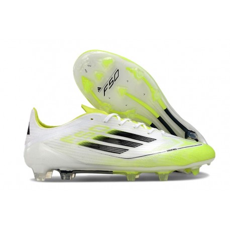 Korki Adidas F50 Elite FG Biały Czarny Zawistny