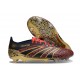 Buty piłkarskie Adidas Predator 24 Elite FG Czerwony Złoto Czarny