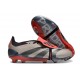 Adidas Predator Elite Tongue FG Platyna Metaliczna Czarny