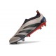 Korki adidas Predator Elite LL FG Platyna Metaliczna Czarny