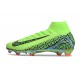 Nike Air Zoom Mercurial Superfly 10 Elite FG Zielony Czarny