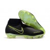 Nike Buty Piłkarskie Phantom Vision DF FG - Czarny Fluorescencyjny Żółty