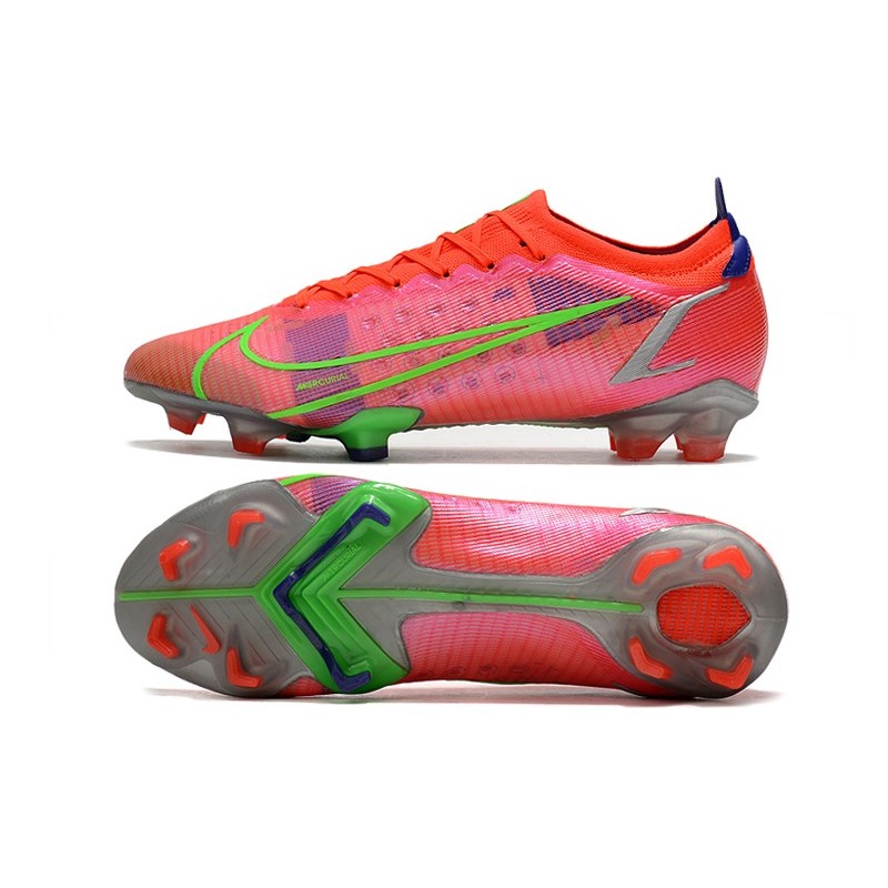 Zielono-miętowe buty piłkarskie korki Nike Mercurial Vapor 14